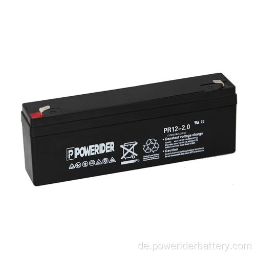 12V 2AH Bleib Batteriebatterie